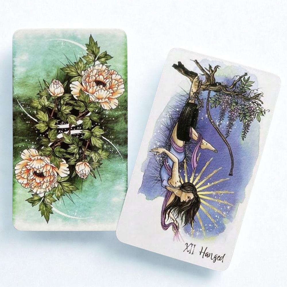 •Unwind Your Path•- 78-Card Guidance & Clarity Tarot Deck